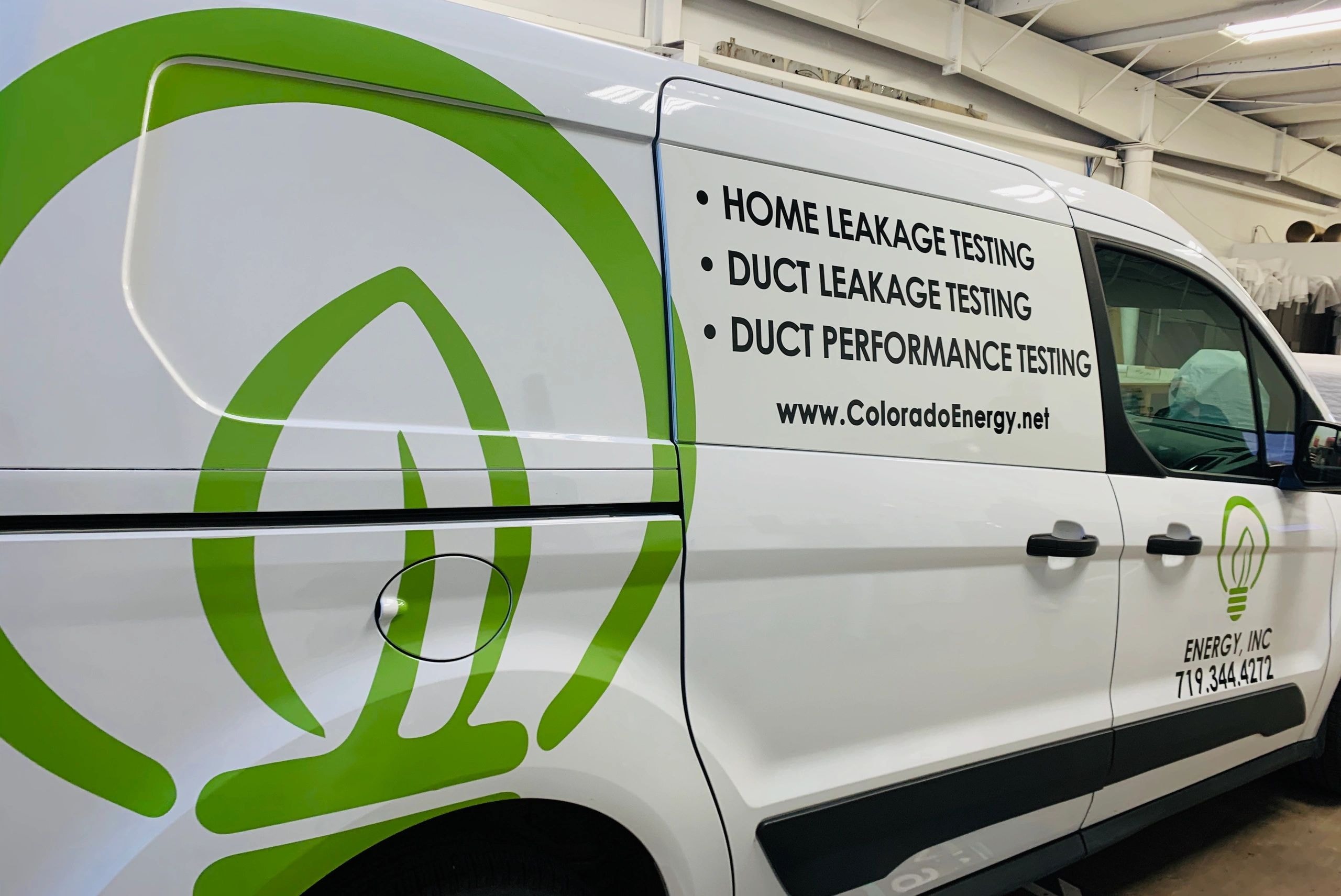 Energy, Inc. service van